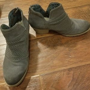Grey Ankle Booties